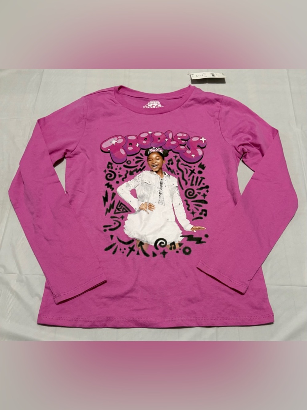 Girls Nickelodeon Large 10/12 That Girl Lay Lay Longsleeve Top T Shirt New